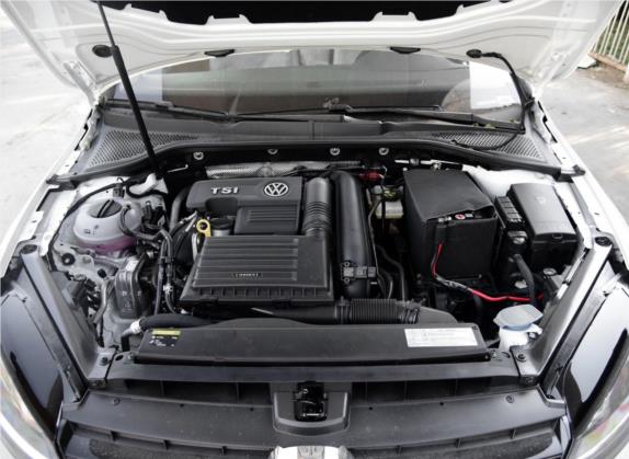 高尔夫 2016款 280TSI 自动旗舰型 其他细节类   发动机舱