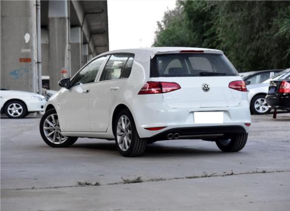 高尔夫 2016款 280TSI 自动旗舰型 外观   斜后