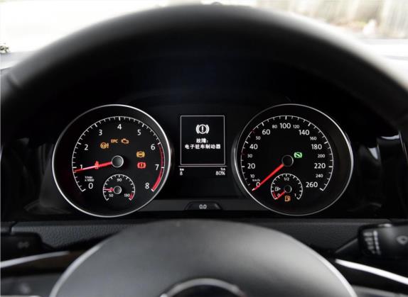 高尔夫 2016款 280TSI 自动旗舰型 中控类   仪表盘