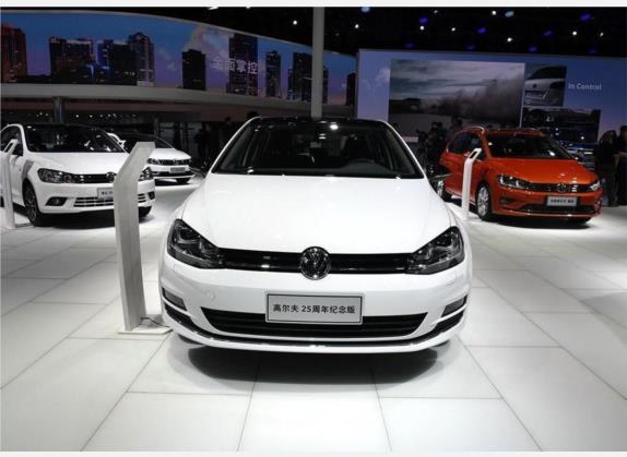 高尔夫 2016款 1.4TSI 25周年纪念版 外观   正前