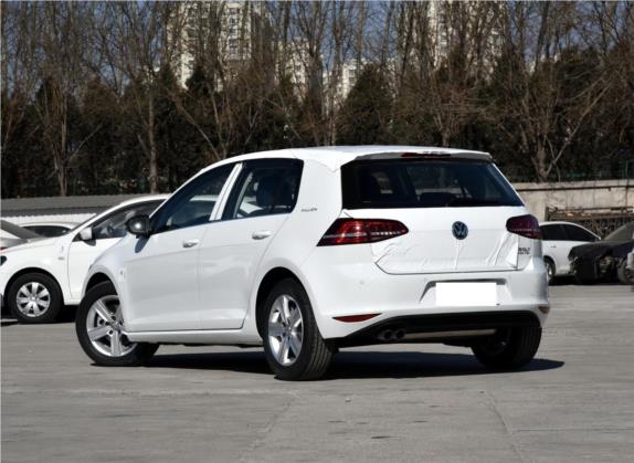 高尔夫 2017款 230TSI 自动舒适百万辆纪念版 外观   斜后