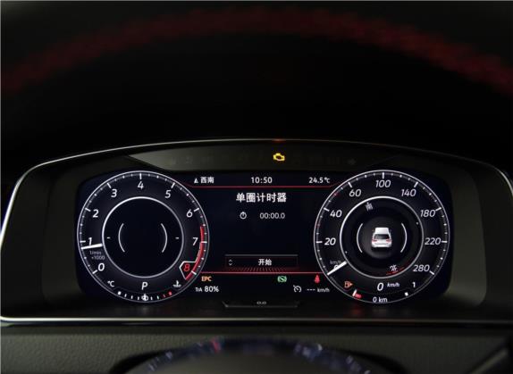 高尔夫 2018款 2.0TSI GTI 中控类   仪表盘