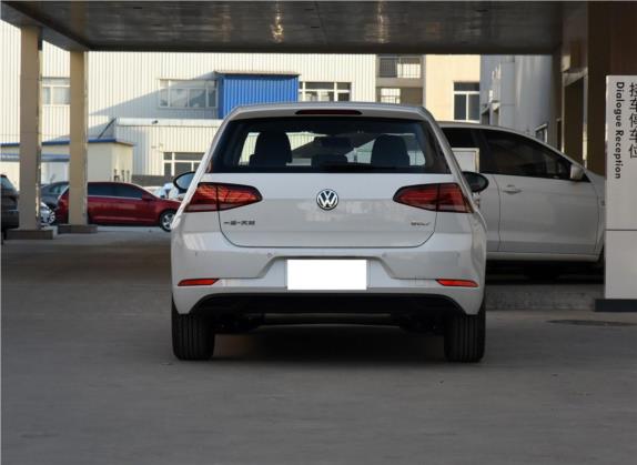 高尔夫 2018款 1.6L 手动时尚型 外观   正后