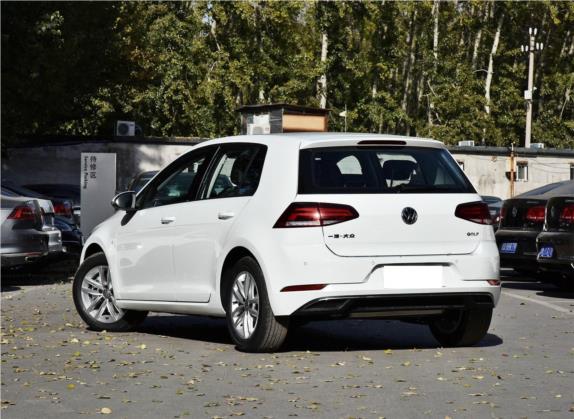 高尔夫 2018款 1.6L 自动舒适型 外观   斜后