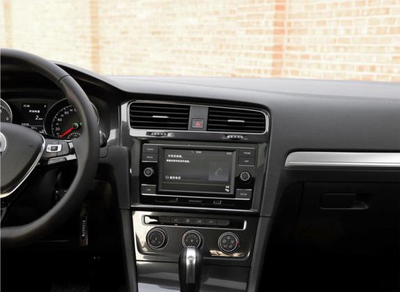高尔夫 2018款 180TSI 自动舒适型 中控类   中控台