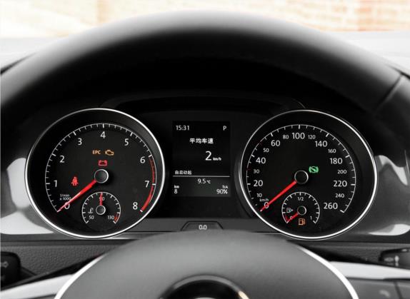 高尔夫 2018款 180TSI 自动舒适型 中控类   仪表盘