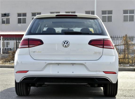 高尔夫 2018款 230TSI 手动舒适型 外观   正后