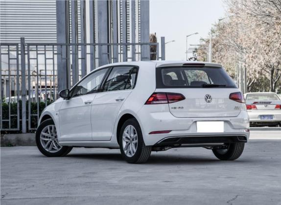 高尔夫 2018款 230TSI 自动舒适型 外观   斜后
