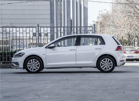 高尔夫 2018款 230TSI 自动舒适型 外观   正侧