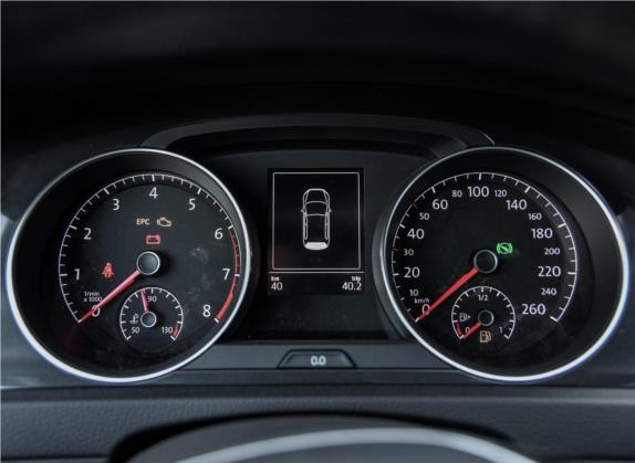 高尔夫 2018款 230TSI 自动舒适型 中控类   仪表盘