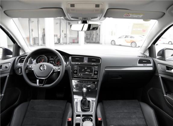 高尔夫 2018款  230TSI 自动豪华型 中控类   中控全图