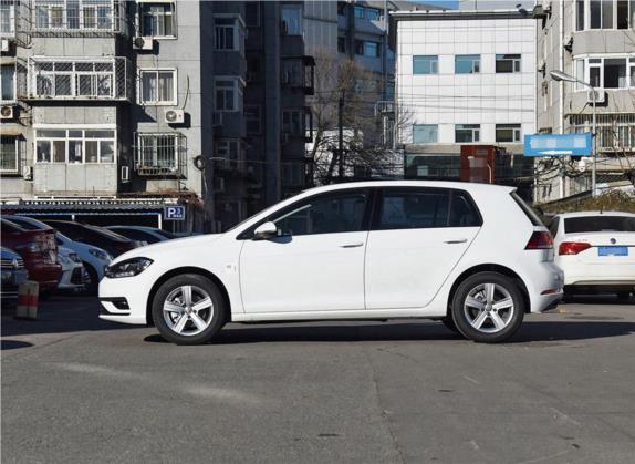 高尔夫 2019款 1.6L 自动时尚型 国V 外观   正侧