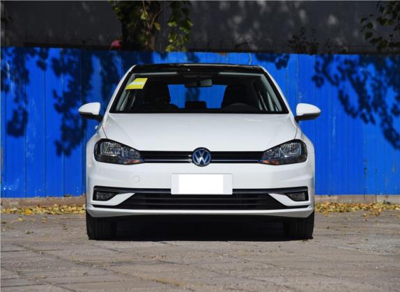 高尔夫 2019款 1.6L 自动舒适型 国V 外观   正前