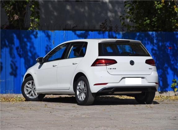 高尔夫 2019款 1.6L 自动舒适型 国V 外观   斜后