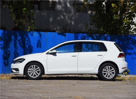 高尔夫 2019款 1.6L 自动舒适型 国V 外观   正侧