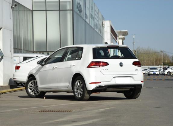 高尔夫 2019款 200TSI DSG舒适型 国V 外观   斜后