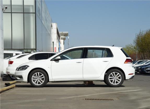 高尔夫 2019款 200TSI DSG舒适型 国V 外观   正侧