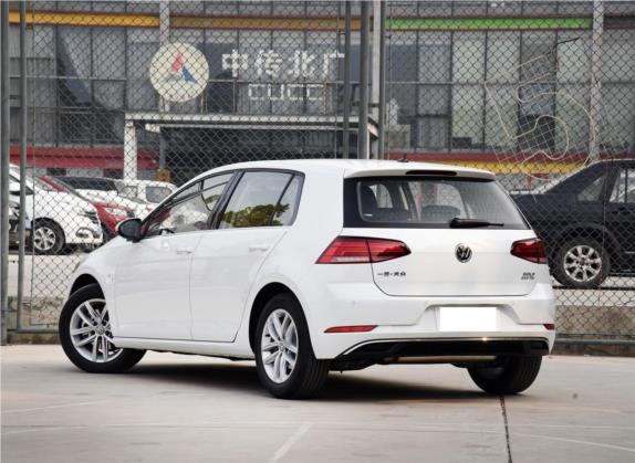 高尔夫 2019款 280TSI 手动舒适型 国V 外观   斜后