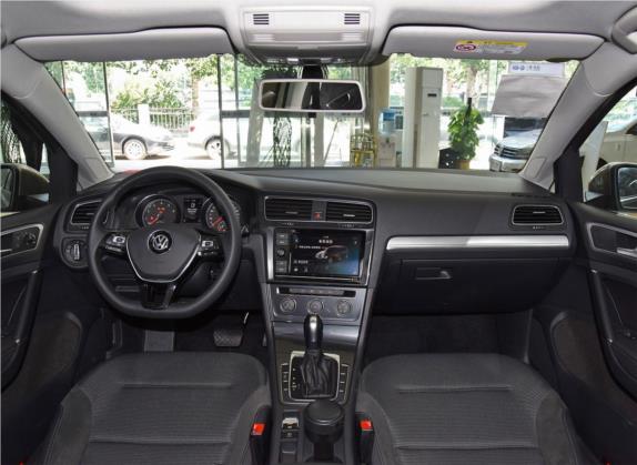 高尔夫 2019款 280TSI DSG舒适型 国VI 中控类   中控全图