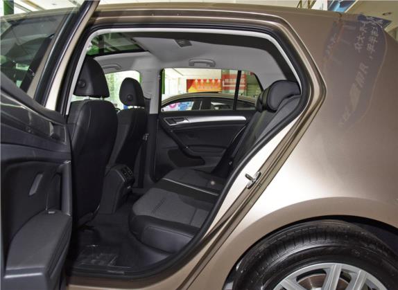 高尔夫 2019款 280TSI DSG舒适型 国VI 车厢座椅   后排空间