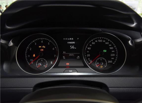 高尔夫 2019款 280TSI DSG舒适型 国VI 中控类   仪表盘