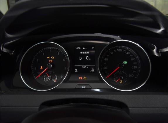 高尔夫 2019款 280TSI DSG R-Line型 国VI 中控类   仪表盘