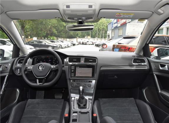 高尔夫 2019款 280TSI DSG旗舰型 国VI 中控类   中控全图