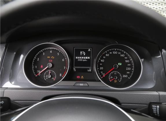 高尔夫 2020款 200TSI DSG舒适进取版 中控类   仪表盘