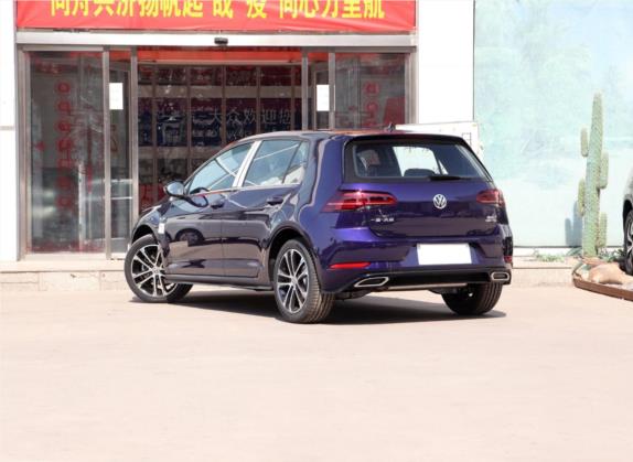 高尔夫 2020款 280TSI DSG R-Line型 外观   斜后