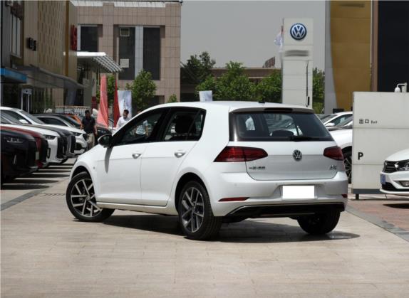 高尔夫 2020款 挚爱版 280TSI DSG舒适型 外观   斜后