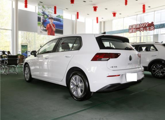 高尔夫 2021款 200TSI DSG 外观   斜后