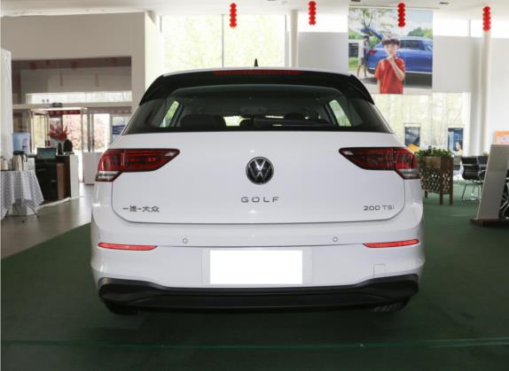 高尔夫 2021款 200TSI DSG 外观   正后