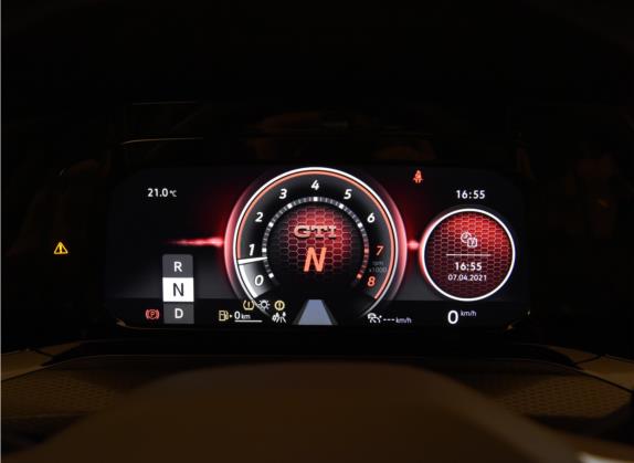 高尔夫 2021款 380TSI DSG GTI 中控类   仪表盘