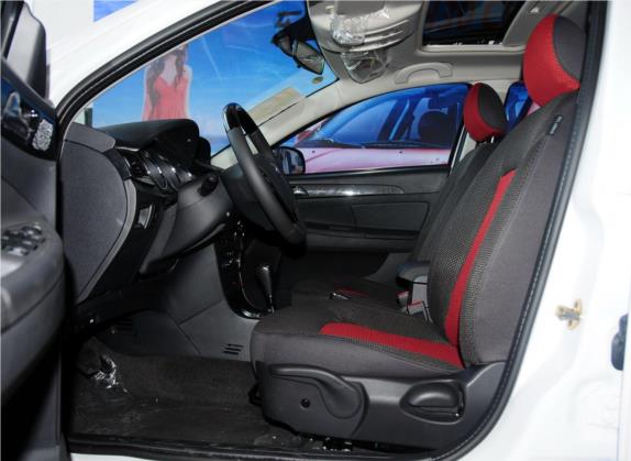 东风风神H30 2013款 CROSS 1.5L 自动尊逸型 车厢座椅   前排空间