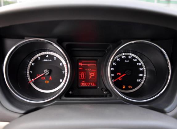 东风风神A60 2012款 2.0L CVT豪华型 中控类   仪表盘