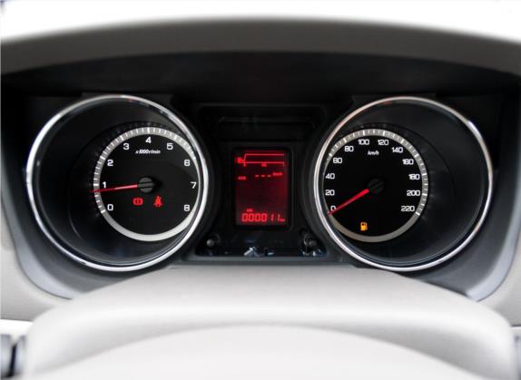 东风风神A60 2012款 1.6L 手动豪华型 中控类   仪表盘