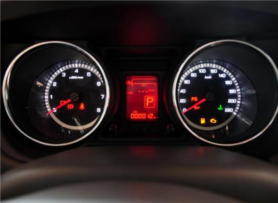 东风风神A60 2012款 1.6L 自动豪华型 中控类   仪表盘
