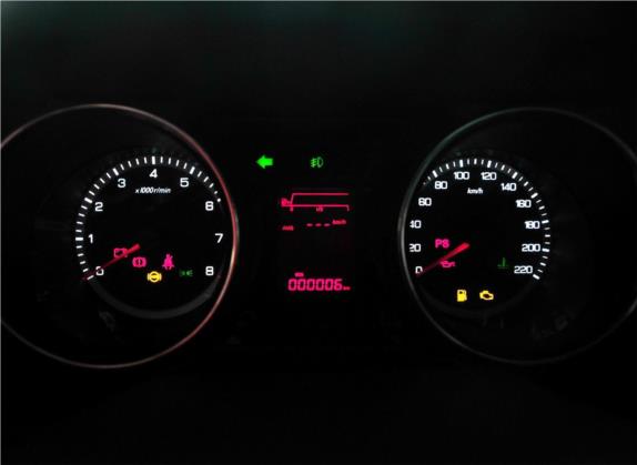 东风风神A60 2012款 1.6L 手动尊贵型 中控类   仪表盘