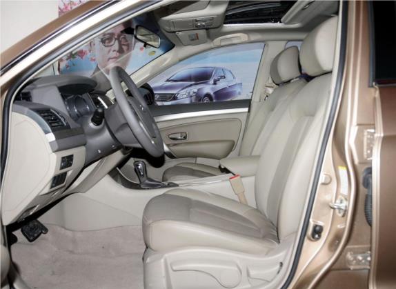 东风风神A60 2014款 1.6L 自动尊贵型 车厢座椅   前排空间
