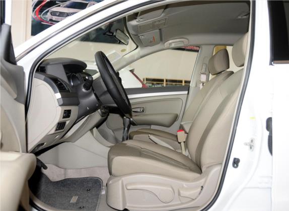 东风风神A60 2014款 1.5L 手动精英型 车厢座椅   前排空间