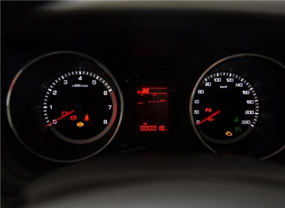 东风风神A60 2014款 1.6L 手动智驱精英型 中控类   仪表盘