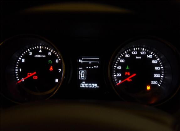 东风风神A60 2016款 1.5L 手动豪华型 中控类   仪表盘