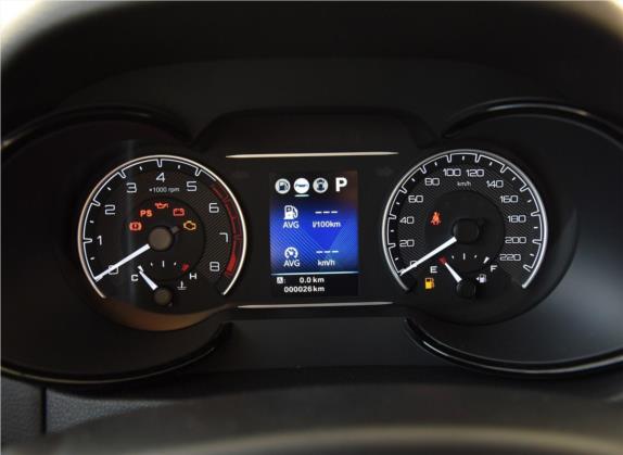 东风风神AX7 2018款 经典 1.6T 自动精英型 中控类   仪表盘