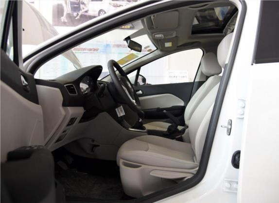 东风风神L60 2015款 1.6L 手动新动型 车厢座椅   前排空间