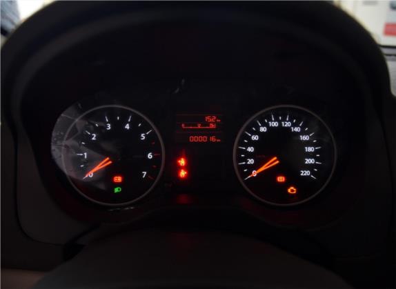 东风风神L60 2015款 1.6L 手动新动型 中控类   仪表盘