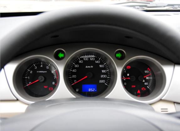 东风风神S30 2011款 1.6L 手动尊贵型 中控类   仪表盘