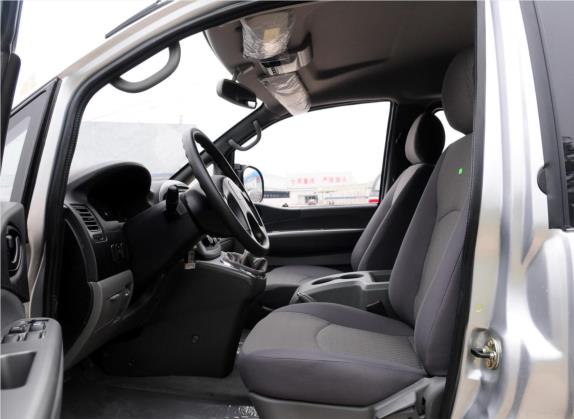 菱智 2012款 M5 Q3 2.0L 7座长轴标准版 车厢座椅   前排空间