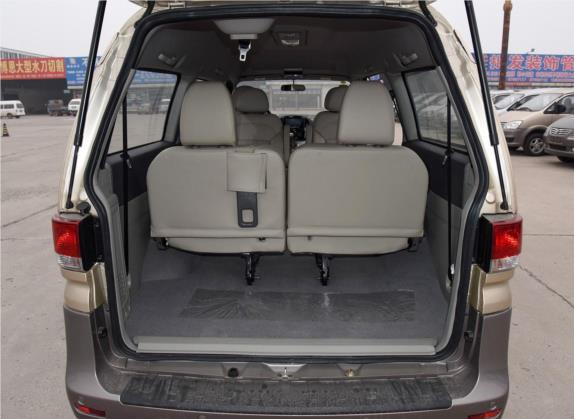 菱智 2017款 M3L 2.0L 7座豪华型 车厢座椅   后备厢