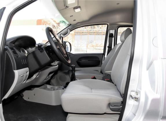 菱智 2018款 V3L 1.6L 5座物流版 车厢座椅   前排空间