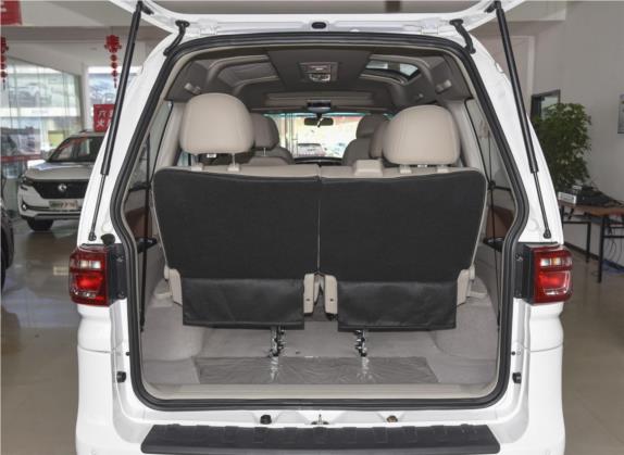 菱智 2019款 M5 1.6L 7座豪华型 国VI 车厢座椅   后备厢